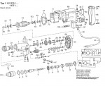 Bosch 0 601 173 142 Percussion Drill 220 V / GB Spare Parts